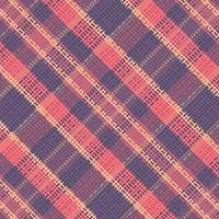 Tartan plaid pattern background. Textile texture. vector