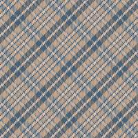 Tartan plaid pattern background. Textile texture. Vector. vector