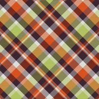 Tartan plaid pattern background. Textile texture. Vector illustration.