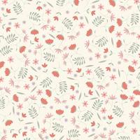 Abstract hand draw floral pattern background. Vector. vector