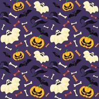 Abstract halloween pattern design background. Vector. vector