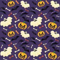 Abstract halloween pattern design background. Vector. vector