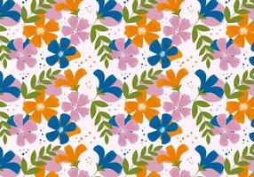 Abstract organic floral pattern background. Vector. vector