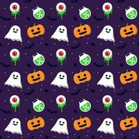 Abstract halloween pattern design background. Vector. vector