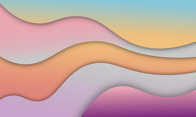 Abstract fluid gradient shapes trendy background. Pattern for futuristic ad, booklets.