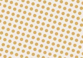 Abstract golden glitter polka dot background. Vector illustration.