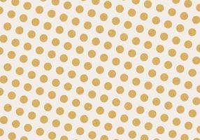 Abstract golden glitter polka dot background. Vector illustration.