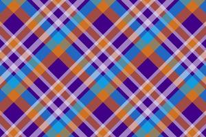 Tartan plaid pattern background. Textile texture. Vector. vector