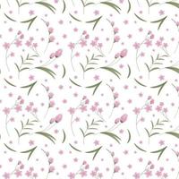 Abstract organic floral pattern background. Vector. vector