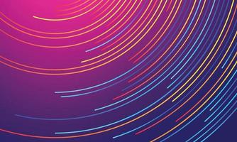 Abstract gradient futuristic linear background design. Technology, Big data, science template. vector