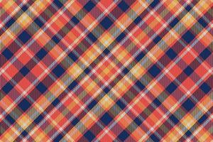 Tartan plaid pattern background. Textile texture. Vector. vector