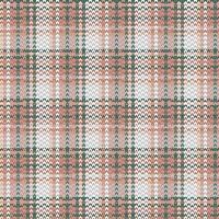 Tartan plaid pattern background. Textile texture. Vector. vector