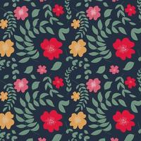 Abstract organic floral pattern background. Vector. vector