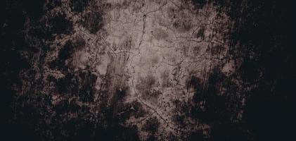 Wall full of scratches, Scary dark wall, grungy cement texture for background photo