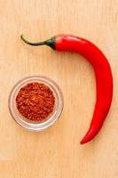 Chilli Peppers with Chilli Powder