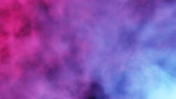 nuvole di aerosol, foschia spaziale o raggi cosmici, rosa, blu pastello, cielo spaziale con molte stelle. viaggiare nell'universo. rendering 3D video