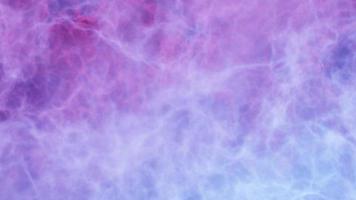 nubes de aerosol, neblina espacial o rayos cósmicos, rosa, azul pastel, cielo espacial con muchas estrellas. viajar en el universo. representación 3d