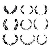 Vector Laurel Wreath vector design