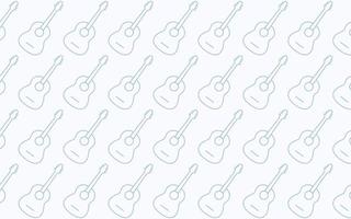 seamless pattern background with musical instrument theme vector
