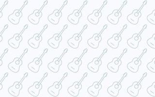 seamless pattern background with musical instrument theme vector