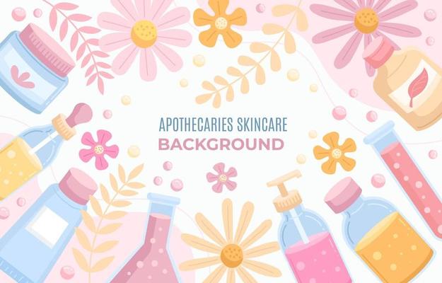 Modern Apothecaries Skincare Lab Background