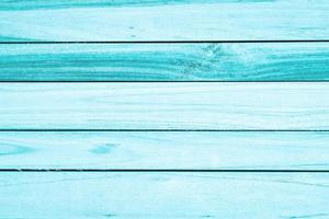 Bright light blue color wood plank texture. Vintage beach wooden background. photo