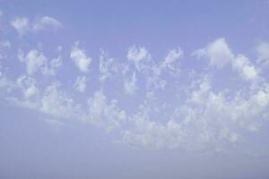 blue sky with natural white clouds. background summer sky. photo