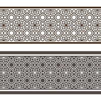 Ornamental pattern border Design Template. - Vector. vector