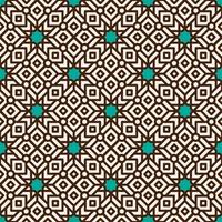 Arabic seamless pattern with modern style. -  Vector. vector