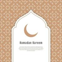 Ramadan kareem pattern background. - Vector. vector