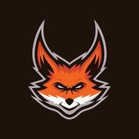 Fox Mascot Logo Templates vector