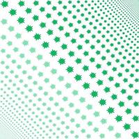 geometric background light green star shape vector