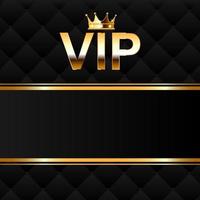 gold vector vip icon and crown with gems.