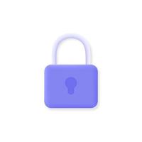 Lock icon vector illustration 581808 Vector Art at Vecteezy