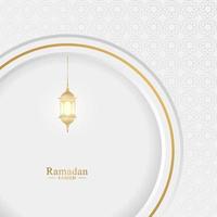 ilustración de fondo islámico ramadan kareem vector