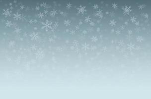 snowflakes winter background illustration vector