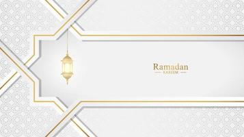 ilustración de fondo islámico ramadan kareem vector