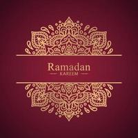 Ramadan Kareem Islamic Background Illustration vector