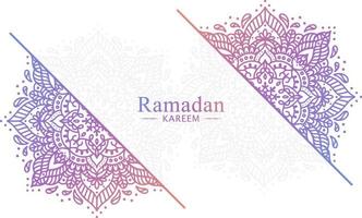 Ramadan Kareem Islamic Background Illustration vector