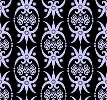 seamless patern of dayak ethnic pattern.traditional Indonesian fabric motif.borneo pattern. vector design inspiration. Creative textile for fashion or cloth