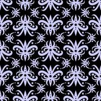 seamless patern of dayak ethnic pattern.traditional Indonesian fabric motif.borneo pattern. vector design inspiration. Creative textile for fashion or cloth