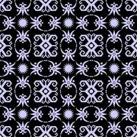 seamless patern of dayak ethnic pattern.traditional Indonesian fabric motif.borneo pattern. vector design inspiration. Creative textile for fashion or cloth