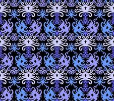 seamless patern of dayak ethnic pattern.traditional Indonesian fabric motif.borneo pattern. vector design inspiration. Creative textile for fashion or cloth