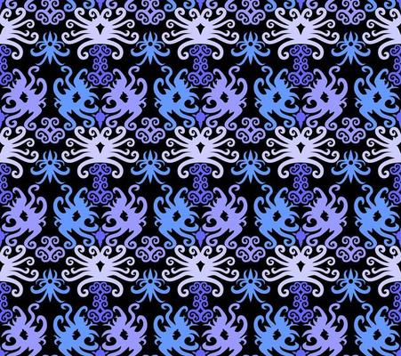 seamless patern of dayak ethnic pattern.traditional Indonesian fabric motif.borneo pattern. vector design inspiration. Creative textile for fashion or cloth