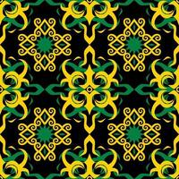 seamless patern of dayak ethnic pattern.traditional Indonesian fabric motif.borneo pattern. vector design inspiration. Creative textile for fashion or cloth