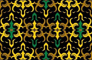 seamless patern of dayak ethnic pattern.traditional Indonesian fabric motif.borneo pattern. vector design inspiration. Creative textile for fashion or cloth