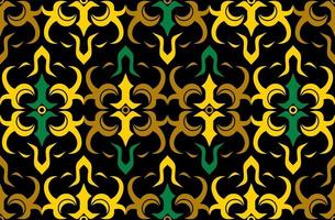 seamless patern of dayak ethnic pattern.traditional Indonesian fabric motif.borneo pattern. vector design inspiration. Creative textile for fashion or cloth