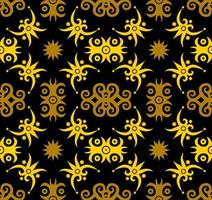 seamless patern of dayak ethnic pattern.traditional Indonesian fabric motif.borneo pattern. vector design inspiration. Creative textile for fashion or cloth