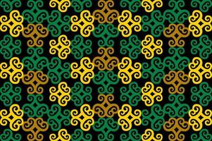 seamless patern of dayak ethnic pattern.traditional Indonesian fabric motif.borneo pattern. vector design inspiration. Creative textile for fashion or cloth