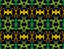 seamless patern of dayak ethnic pattern.traditional Indonesian fabric motif.borneo pattern. vector design inspiration. Creative textile for fashion or cloth